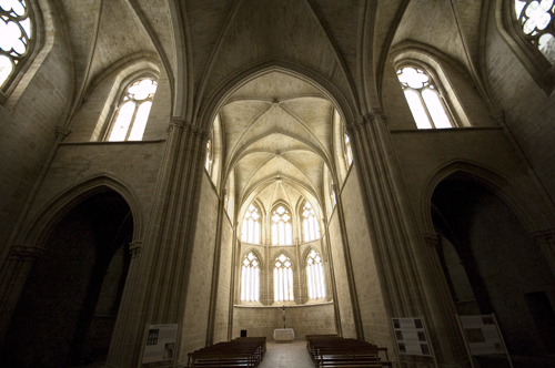 Cabeera de la iglesia de Cañas